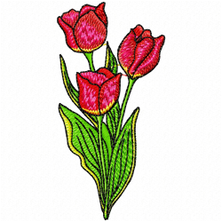 Flowers Embroidery Design 8 Flowers Embroidery Design 8